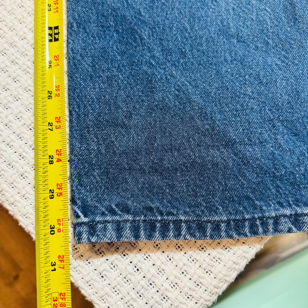 Vintage Rocky Mountain Western Jeans Womens 19/20 Blue High Waist Tapered V-Back - Picture 10 of 16